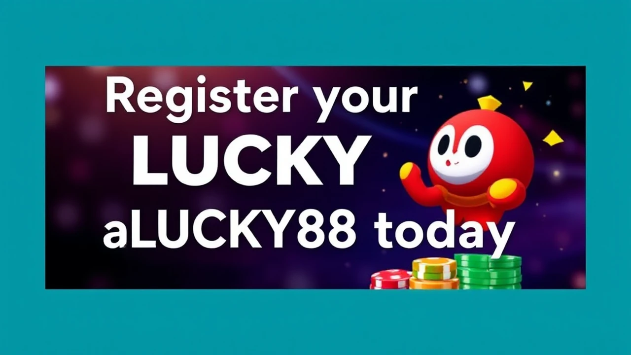Register your account at LUCKY88 today